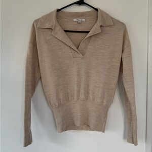 Madewell Women's Cream Sweater